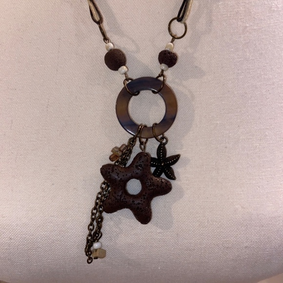 2 for 30$ vintage original Adjustable pendant with charms‎ pendant sea star Y2K - Picture 6 of 8